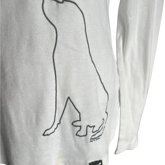Dog is good long sleeve T shirt See measurements below for sizing. Cute shirt! - Picture 3 of 5